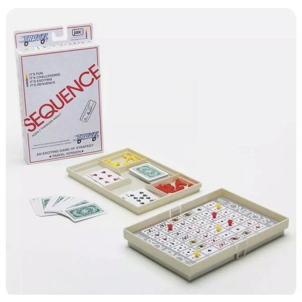 Sequence Board Game Travel Size NEW